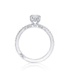 Tacori Half-Way Oval Solitaire Engagement Ring 267015OV11.5x8.5