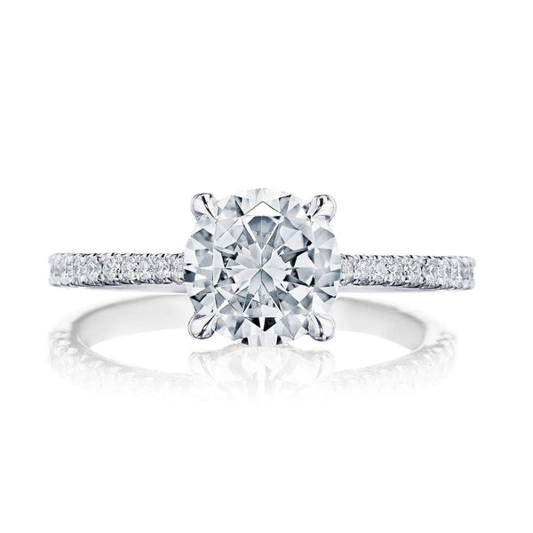 Tacori Round Center Diamond Engagement Ring 2671RD8