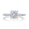 Tacori Round Center Diamond Engagement Ring 2671RD8