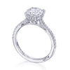 Tacori Round Center Diamond Engagement Ring 2671RD8