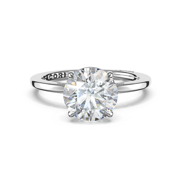 Tacori Simply TACORI Round Solitaire Engagement Ring 26821.5RD8.5