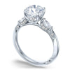 Tacori Round 3-Stone Engagement Ring 2685RD8