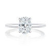 Tacori Oval Solitaire Engagement Ring 268917OV95x7