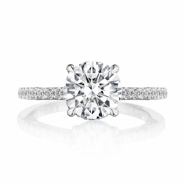 Tacori Dantela Round Solitaire Engagement Ring 269017RD75W