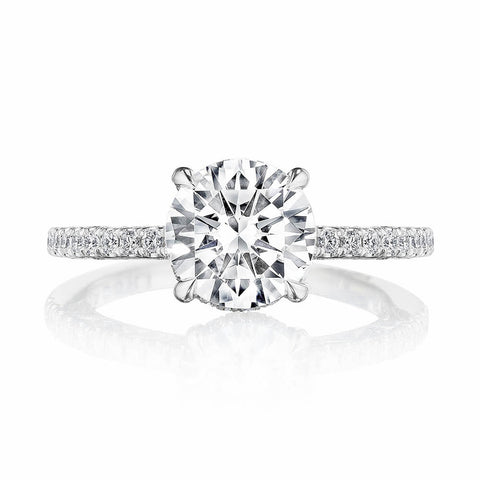 Tacori Dantela Round Solitaire Engagement Ring 269017RD75W