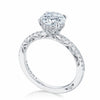 Tacori Dantela Round Solitaire Engagement Ring 269017RD75W
