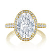 Tacori Dantela Oval Bloom Engagement Ring 269122OV125X9Y