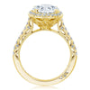 Tacori Oval Bloom 1/2 Way Diamond Engagement Ring 269122OV125X9Y