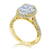 Tacori Dantela Oval Bloom Engagement Ring 269122OV125X9Y