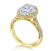 Tacori Oval Bloom 1/2 Way Diamond Engagement Ring 269122OV125X9Y