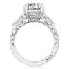 Tacori Oval 3-Stone Engagement Ring 269522OV115X85