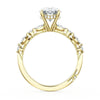 Tacori Sculpted Crescent 1/2 Way Oval Solitaire Engagement Ring 272828OV12.5X9Y