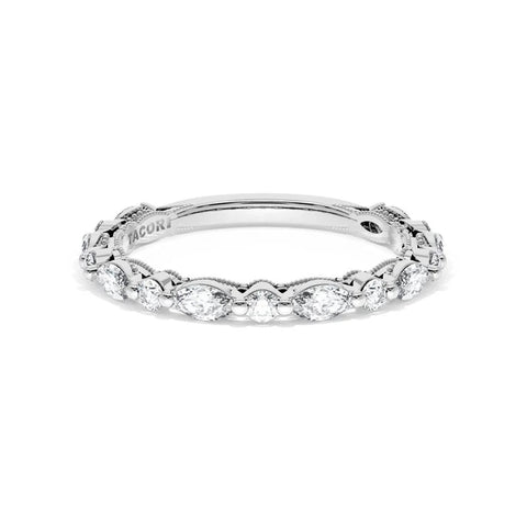 Tacori Sculpted Crescent 3/4 Way Ladies Band 272822B34