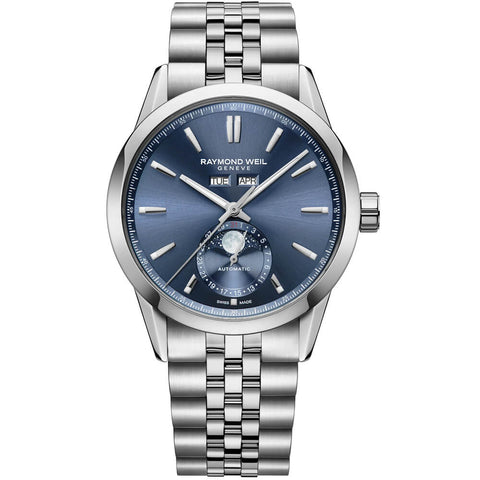 Raymond Weil Freelancer 40 mm Blue Dial Men's Watch 2766-ST-50001