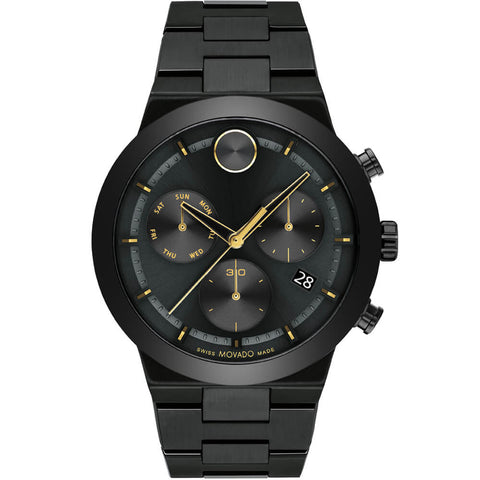 Movado BOLD Fusion Black Ion-plated Men's Watch 3600857