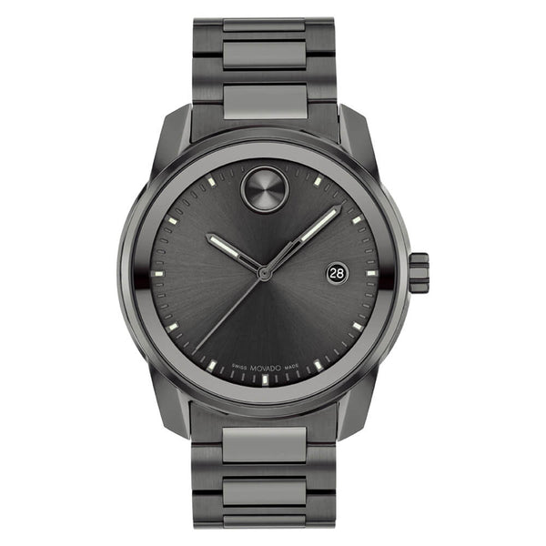 Movado BOLD Verso Gunmetal Ion-plated Men's Watch 3600860