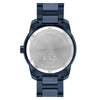 Movado BOLD Verso Blue Ion-plated Stainless Steel Men's Watch 3600862