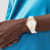 Movado BOLD Verso White Ceramic Women's Watch 3600934