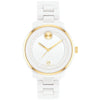 Movado BOLD Verso White Ceramic Women's Watch 3600934