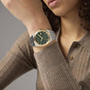 Movado BOLD Quest Two-Tone Green Dial Unisex Watch 3600942