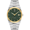 Movado BOLD Quest Two-Tone Green Dial Unisex Watch 3600942