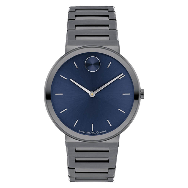 Movado BOLD Horizon Navy Dial Swiss Quartz Men's Watch 3601076