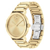 Movado BOLD Evolution 2.0 Gold Tone Ion-Plated Unisex Watch 3601095