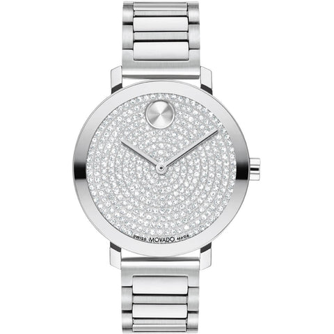 Movado BOLD Evolution 2.0 34mm Crystal Dial Women's Watch 3601151