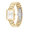 Movado BOLD Evolution 2.0 Square Pale Gold Ionic-plated Women's Watch 3601165