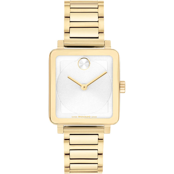 Movado BOLD Evolution 2.0 Square Pale Gold Ionic-plated Women's Watch 3601165
