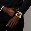 Movado BOLD Quest Yellow Gold-Plated Men's Watch 3601223