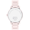 Movado BOLD Evolution 2.0 Blush Ceramic Women's Watch 3601234