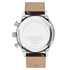 Movado Heritage Series Circa White Dial Brown Leather Strap Men's Watch 3650132