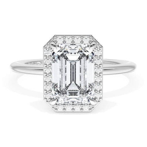 Tacori Emerald Bloom Engagement Ring 40117EC115x8