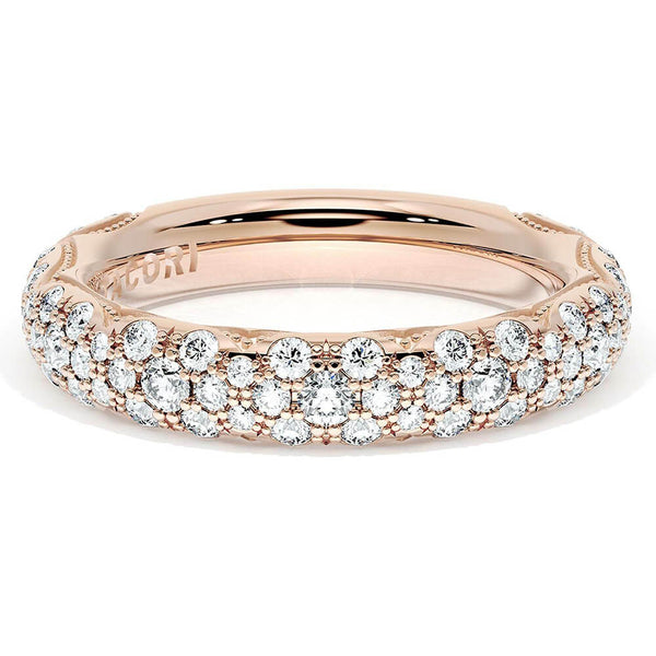 Tacori Founder's Collection French Pavé 4mm Diamond Wedding Band 4064B34PK