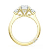 Tacori Founder's Collection Round 3-Stone Engagement Ring 41027RD8Y