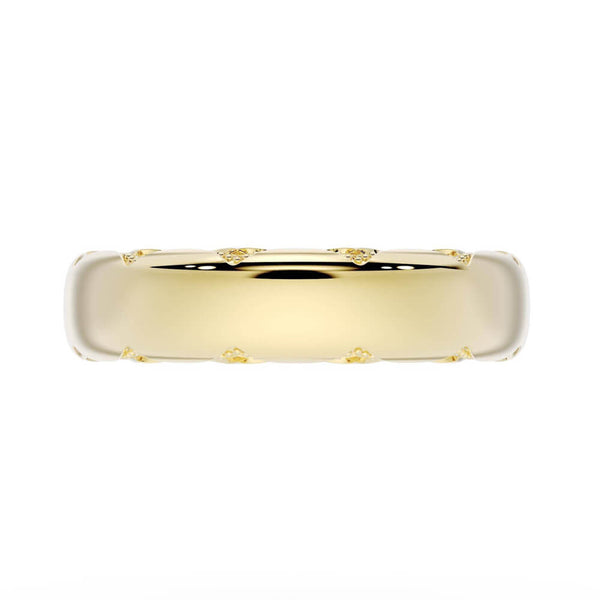 Tacori Founder's Collection Wide High Polish (SIZING BAR) Wedding Band 4145BYSZBLG