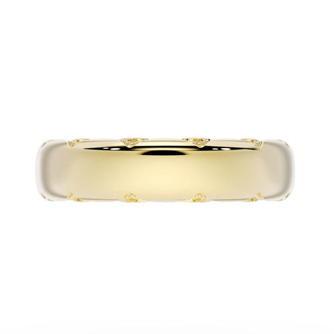 Tacori Founder's Collection Wide High Polish (SIZING BAR) Wedding Band 4145BYSZBLG