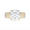 Tacori Founder's Collection Round Solitaire Cigar Band Engagement Ring 4146RD10Y
