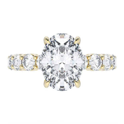 Tacori Founder's Collection Oval Solitaire Engagement Ring 416OV11X8Y
