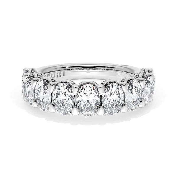Tacori Founder's Collection Oval Cut Diamond 1/2 Way Band 418651/2