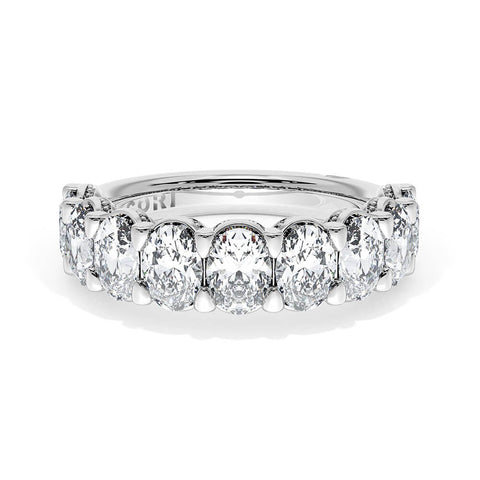 Tacori Founder's Collection Oval Cut Diamond 1/2 Way Band 418651/2
