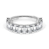 Tacori Founder's Collection Emerald Cut Diamond 1/2 Way Band 4206512