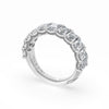 Tacori Founder's Collection Emerald Cut Diamond 1/2 Way Band 4206512