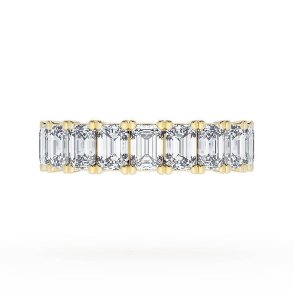 Tacori Founder's Collection Emerald Cut Diamond 1/2 Way Band 4206512