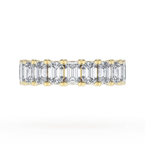 Tacori Founder's Collection Emerald Cut Diamond 1/2 Way Band 4206512