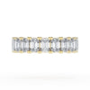 Tacori Founder's Collection Emerald Cut Diamond 1/2 Way Band 4206512