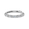 Tacori Sculpted Crescent Diamond 1/2 Way Band 42225B12