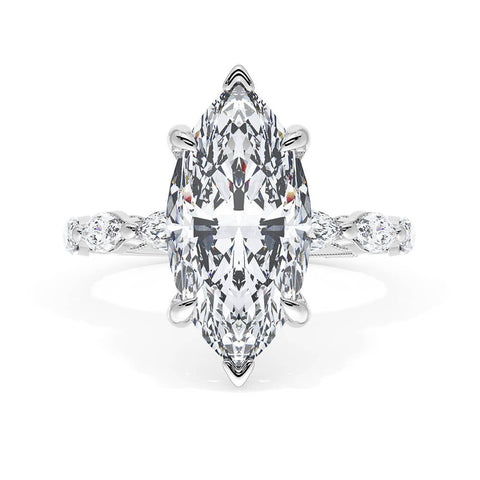 Tacori Sculpted Crescent Marquise Solitaire Engagement Ring 42228MQ16X8