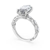 Tacori Sculpted Crescent Marquise Solitaire Engagement Ring 42228MQ16X8